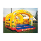 Jumping castle with arc