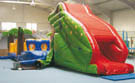 Snappy as 'Kroko' with obstacle course